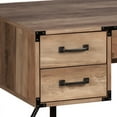 thumbnail image 3 of Saint Birch Oxford Rustic Oak 47 inches Writing Desk, 3 of 6