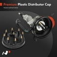 thumbnail image 4 of A-Premium Ignition Distributor with Cap and Rotor Compatible with Ford Mustang 1994-1995, Thunderbird & Mercury Cougar 1991-1993, 5.0L, 4 of 9