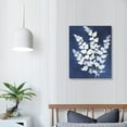 thumbnail image 3 of Creowell Botanical Wall Decor Set - Botanical Wall Art - Floral Wall Art - Navy Blue and White Watercolor Wall Art for Living Room, Dining Room,Gallery Wall Art Set - Minimalist Decor for 16x20inch, 3 of 3