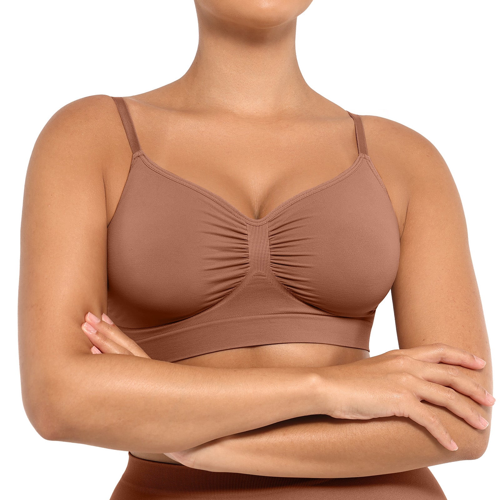 FeelinGirl Everyday Wireless Soft Unlined Bra for Women
