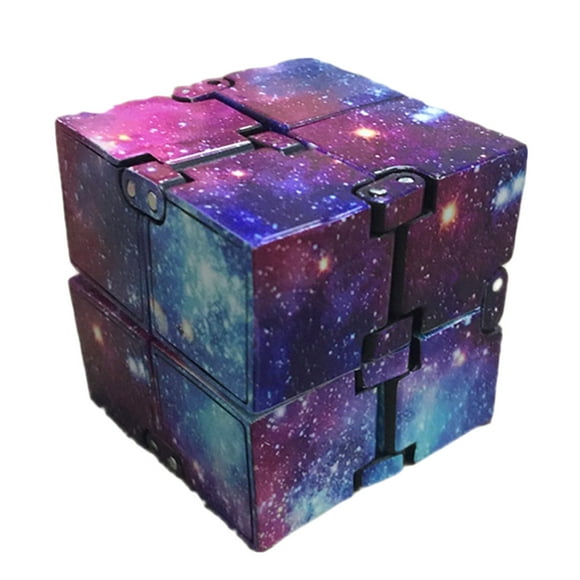 Mini cubo ABS para aliviar el estrés, Fidget, antiestrés y ansiedad para niños, juguete EDC para adultos