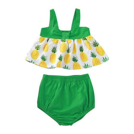 

Lovely Casual Sets For Children Girls Floral Printed O-Neck Ruffle Sleeve Tops And Jeans Shorts 2PCS Casual Outfits Lovely Holiday Sports Fashion Sets