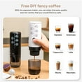 thumbnail image 4 of Portable Coffee Maker with 17Bar Pressure, Electric Coffee Machine for Outdoor Travel, Powder and Capsules Compartment, 4 of 7