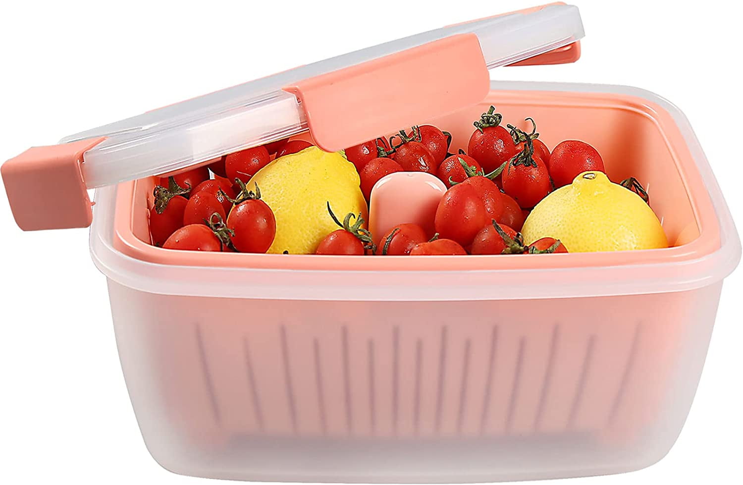 Loobuu 68oz Berry Keeper Container, Fruit Produce Saver Food Storage