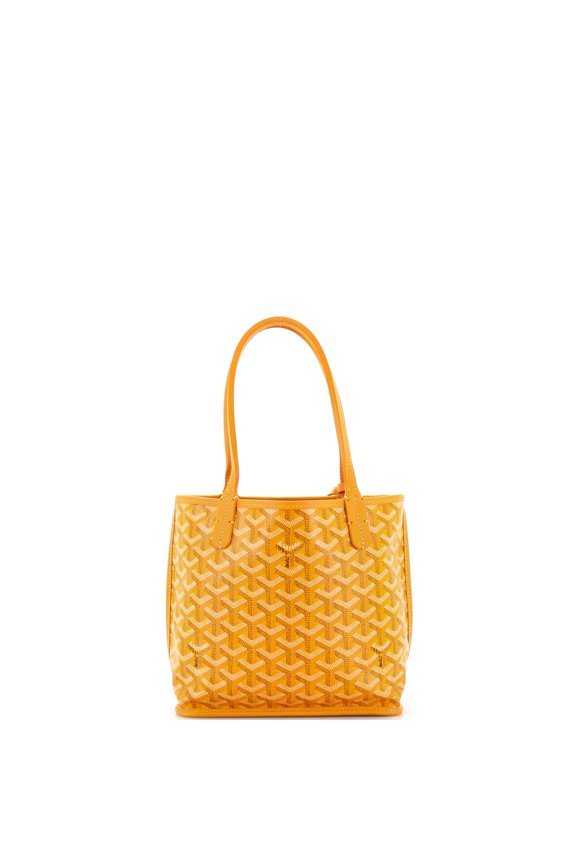 Pre-Owned Anjou Reversible Tote Coated Canvas Mini By Rebag