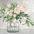 thumbnail image 3 of Purinton, Julia 15x15 Black Modern Framed Museum Art Print Titled - Blushing Spring Bouquet Gray Sq, 3 of 5