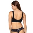 thumbnail image 6 of fresh collection by Fruit of the Loom Women's Cotton Tank Bralette and Thong Set, 6 of 8