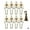 Beige, variant on PFDDRW KWJNH 8 Pcs Halloween Mini Skeleton Figurine Decoration55Small Plastic Skeleton Posable For Cra Decor Skeleton FigureHalloween