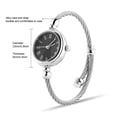thumbnail image 4 of Reloj De Pulsera, Reloj Analógico Para Mujer, Correa De aleación De Cuarzo Redonda Analógica Para Mujer, Reloj De Pulsera Abierto, Reloj De Pulsera, Reloj De Cuarzo Números, 4 of 7