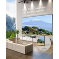 thumbnail image 4 of AWOL VISION 120" Ambient Light Rejecting Screen for Ultra Short Throw Projector, Fresnel Screen for Bright Daylight Room, 4 of 13