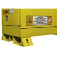 thumbnail image 2 of Crescent Jobox 30 Gallon Flammable Manual Close Safety Cabinet - Yellow, 2 of 8