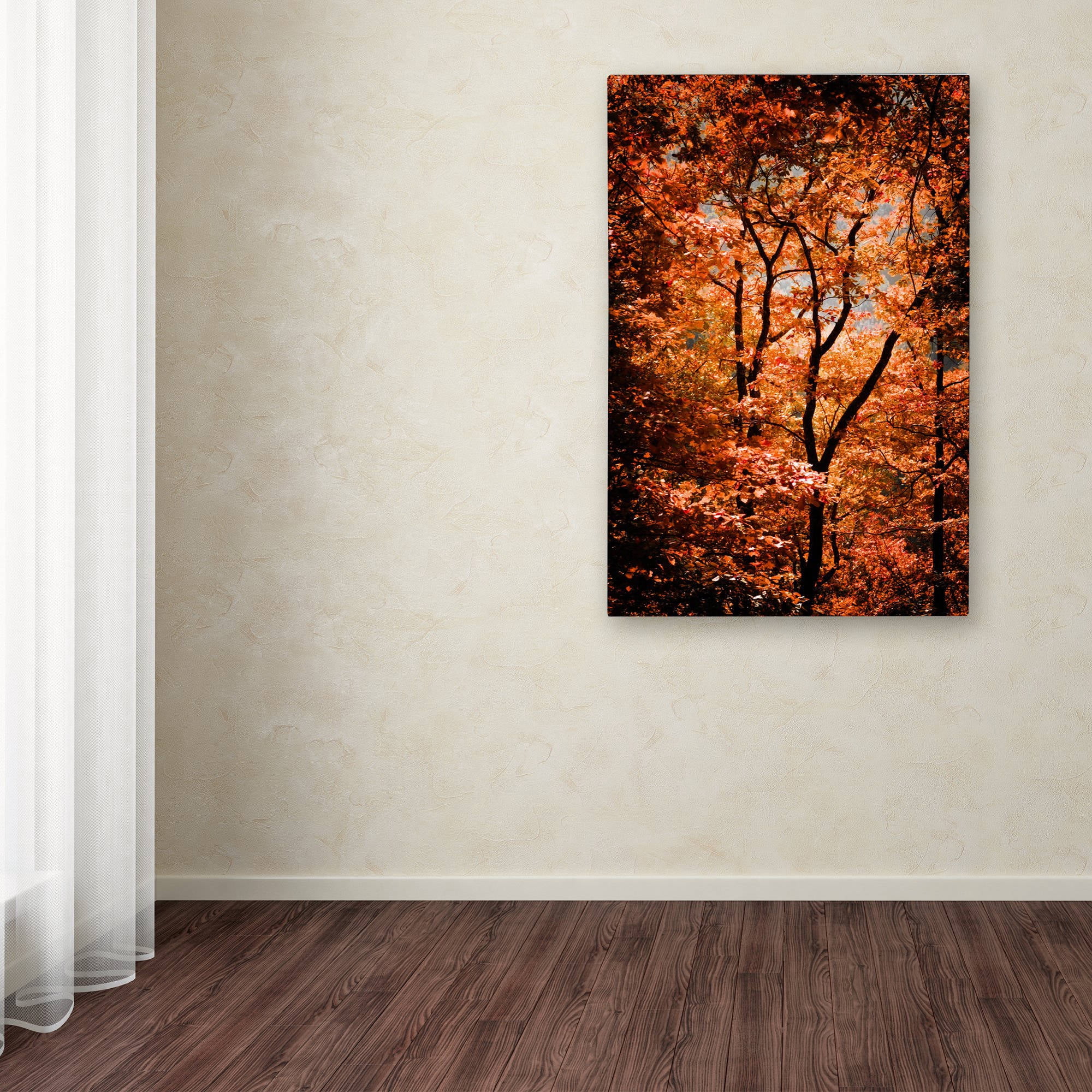 Trademark Fine Art "Autumn Whispers" Canvas Art by Philippe Sainte-Laudy