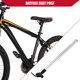 thumbnail image 3 of Puesto de asiento de bicicleta ajustable Unique Bargains para bicicleta de montaña MTB aleación de aluminio 31.8x550mm tono plateado, 3 of 7