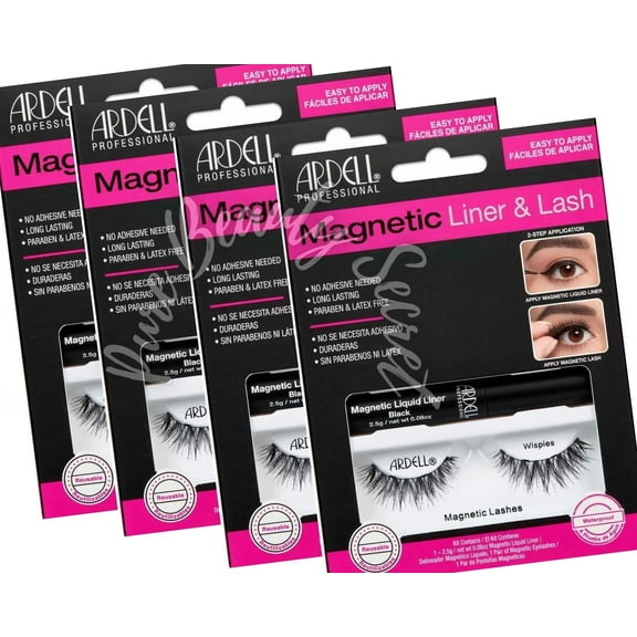 Ardell - Magnetic Liquid Liner & Lash - Wispies x 4