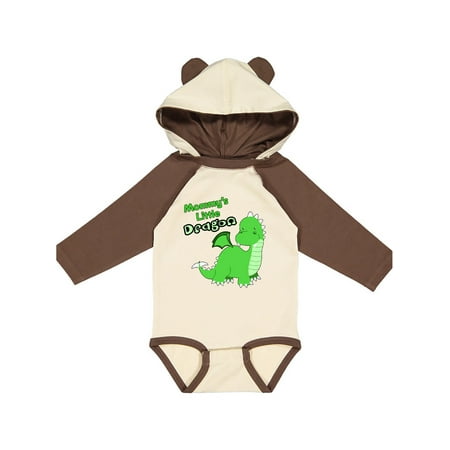 

Inktastic Mommy s Little Dragon Gift Baby Boy or Baby Girl Long Sleeve Bodysuit