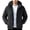 Gray, variant on Men's Lightweight Waterproof Rain Jacket for Outdoor Softshell Breathable Windbreaker Rain Coat Hooded with Pockets