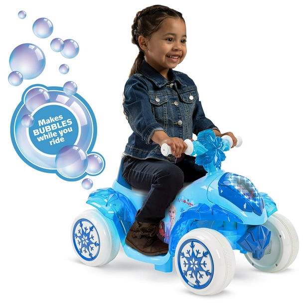 Disney Frozen 6V Electric RideOn Quad Toddler Toy by Huffy Walmart