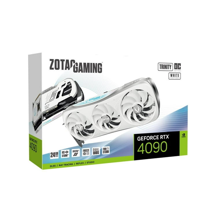 ZOTAC GAMING GeForce RTX 4090 Trinity OC White Edition DLSS 3 24GB 