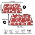 thumbnail image 3 of Balery Hearts Windshield Sun Shade, Car Front Window Sunshade Cover ,Automotive Interior Portected Blocks Uv Rays For Car Pickup Truck Suv Accessories- Small, 3 of 7