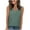Fall Clothes Mint Green, variant on Womens Eyelet Tank Tops, Sleeveless Shirts for Women Summer Casual Loose Fit Hollow Solid Color V Neck Dressy Blouses