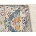 thumbnail image 2 of United Weavers Abigail Mireya Blue Round Rug 7'10" x 7'10", 2 of 3