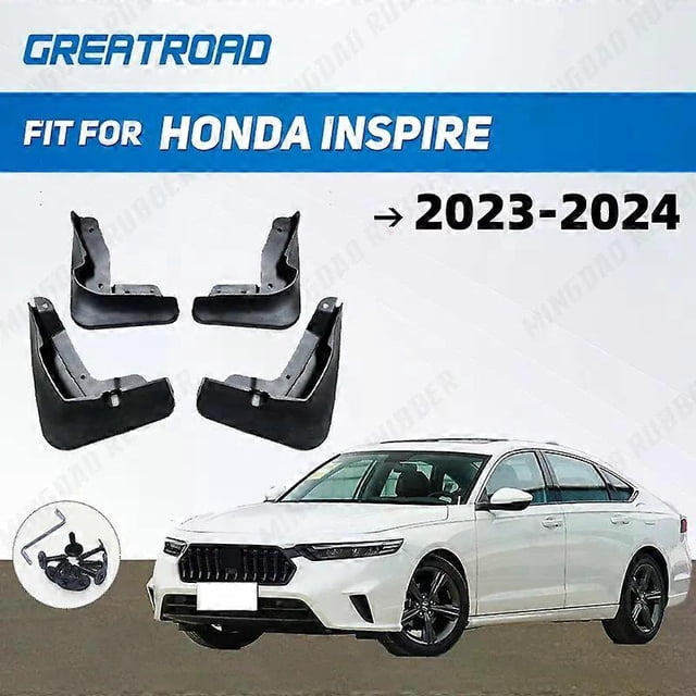Exquisite For Honda inspire 2023-2024 Fender Mudguard Mud Flaps Guard Splash Flap Mudguards Car Accessories