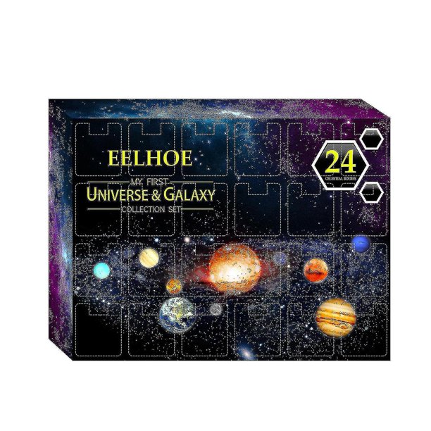 Tib Planet Blind Box, Countdown 24 Days Christmas Gift Blind Box,