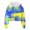 Yellow, variant on Arlun Cropped Hoodies for Teen Girls Fashion Colorful Tie-Dye Printed Long Sleeve Sweatshirts Soft Comfort Pullovers Kids Casual Color-Block Thin Hooded Tops Yellow 10-12Years