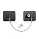 thumbnail image 2 of Cerradura de seguridad a prueba de niños, limitador de puerta a prueba de bebés, cerradura protectora para refrigerador Negro, 2 of 9