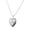 Silver, variant on Heart Locket Necklace Memory Heart Pendant Necklace Alloy Perfect Day and Graduation