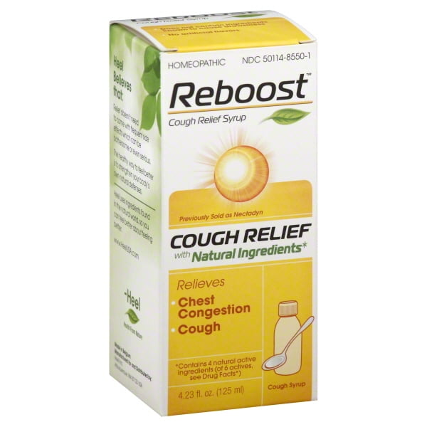 Heel Nectadyn Cough Syrup/Expectorant Homeopathic Medicine, 4.23 oz