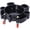 Black + Plastic#1, variant on 5 Gallon Rolling Bucket Dolly with 5 Swivel Casters for Car Wash Detailing, Plastic Bucket Cart for Professional Car Washing and Polishing