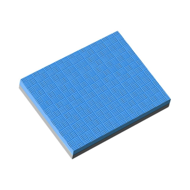 Lipstore Balance Pad Balance Cushion Yoga Mat Strength Training High Density Reusable Non Blue