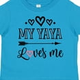 thumbnail image 4 of Inktastic My Yaya Loves Me Grandchild Girls Toddler T-Shirt, 4 of 5