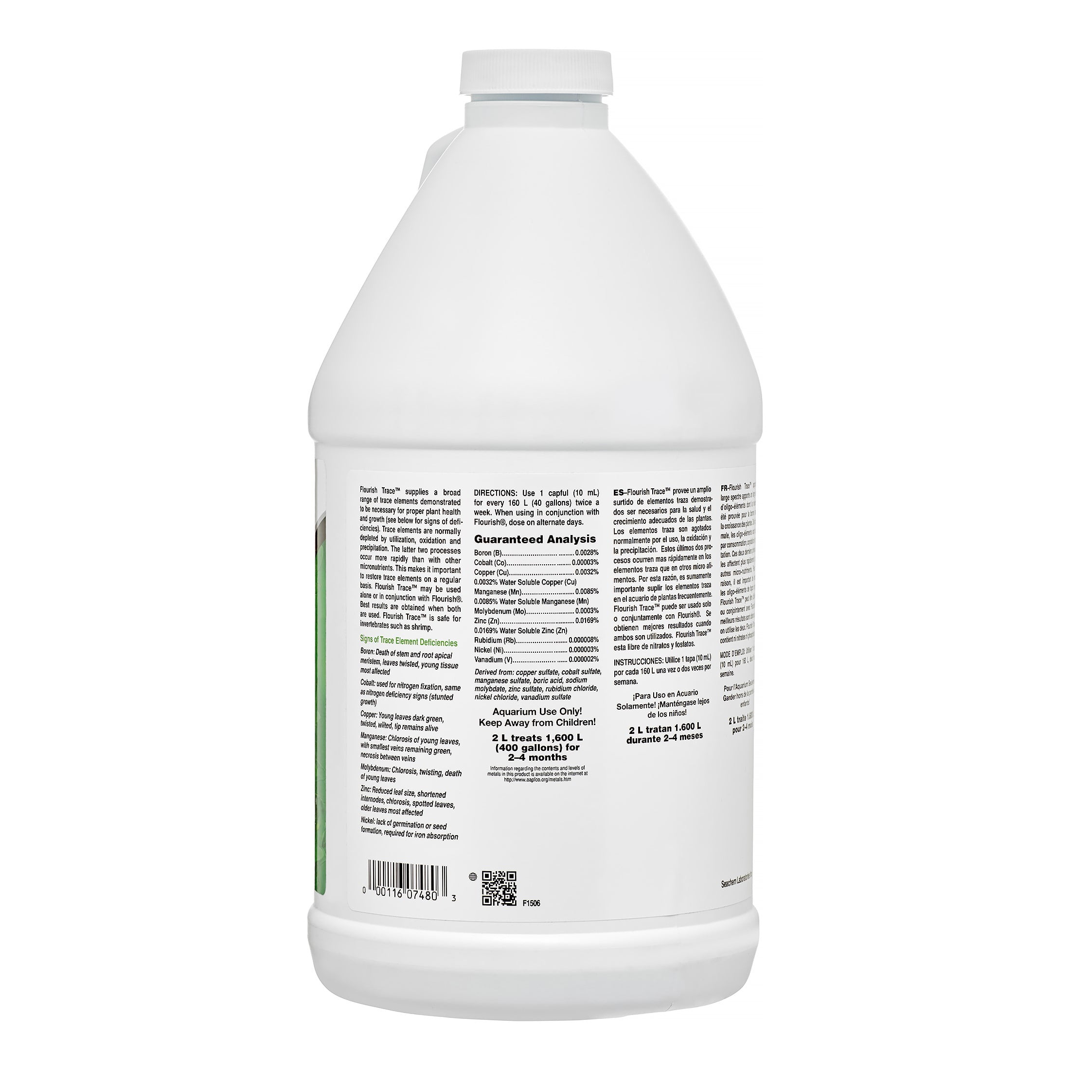 Seachem Flourish Trace Planted Aquarium Supplement, 67.6 Oz