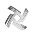 thumbnail image 1 of Metal Food Grinder Vertical Tray Tubes Restaurant Stainless Steel Grinding Device Rustproof Kitchen Tools Replacement for KitchenAid Stand Mixer, 1 of 9