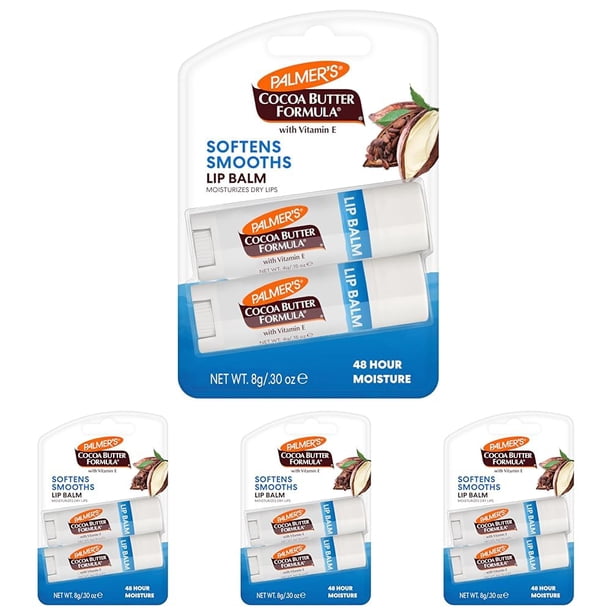 Bálsamo labial Palmer's Cocoa Butter Formula SPF 15, paquete 2x4