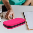 thumbnail image 3 of Foetal Heart Sound Stethoscope Carrying Pouch Auscultator Zipper Bag Portable EVA Storage Case (Pink), 3 of 8