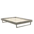 thumbnail image 2 of Ergode Billie Full Wood Platform Bed Frame - Gray, 2 of 5