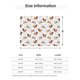 thumbnail image 5 of Fotbe Rabbit And Squirrel Manta de Franela con Estampado, Manta Ultrasuave para Cama, Sofá, Auto, Hipoalergénica y Antibolitas-80"x60", 5 of 6