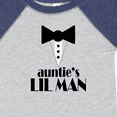 thumbnail image 4 of Inktastic Auntie's Lil Man Boys Baby Bodysuit, 4 of 5