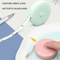 thumbnail image 3 of 1.5M Soft Tape Measure Retractable Measuring for Body Fabric Sewing Tailor Cloth Knitting Craft Weight Loss Measurements Soft Ruler Double Scale Standard Metric Women Body Measure Tapeline Pi, 3 of 5