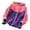 Watermelon Red, variant on Girls Boys Zip up Sherpa Hooded Jacket Casual Cute Color Block Athletic Coat Fall Winter Thicken Warm Outfits with Pockets