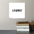 thumbnail image 5 of Gallery Pops NHL Los Angeles Kings - Wordmark Wall Art, Unframed Version, 12" x 12", 5 of 6