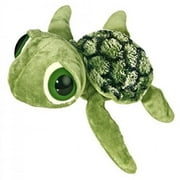 Aurora World Dreamy Eyes Plush Slide Sea Turtle, 10"