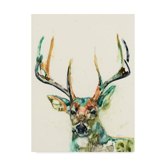 Trademark Fine Art 'Hi Fi Wildlife II' Canvas Art by Jennifer Goldberger