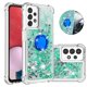 thumbnail image 1 of Funda para Samsung Galaxy A13 4G con Brillo Líquido Flotante, Purpurina, Parachoques y Anillo Giratorio Soporte, 1 of 5