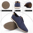 thumbnail image 4 of HA-EMORE Men's Casual Oxford Shoes, Men's Dress Shoes, Leather Stylish Lace-up Wingtip Brogues, Business Casual Formal Derby Shoe, 4 of 7