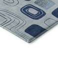 thumbnail image 3 of Addison Rugs Mayfield Premium Machine Washable Transitional Geometric Blue Rectangle Rug, 3' x 5', 3 of 7