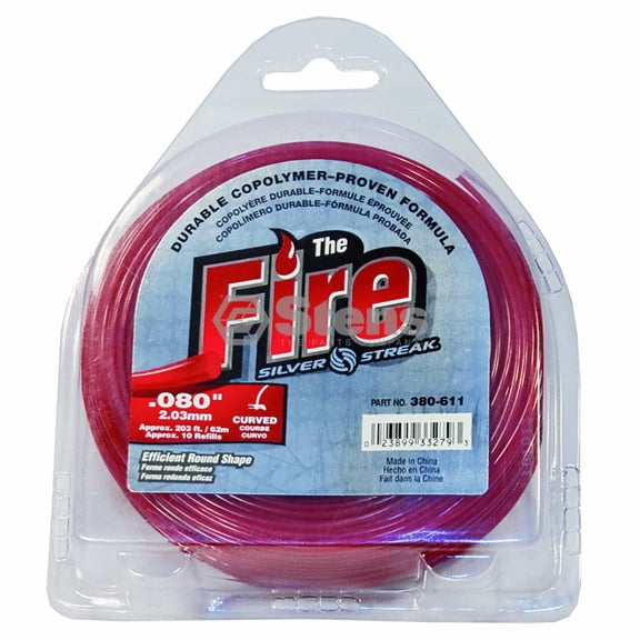 Stens 380-611 Fire Trimmer Line For Echo, Shindaiwa OEM : 8002